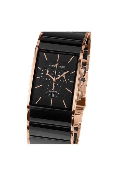 Jacques Lemans Ανδρικό ρολόι Jacques Lemans 1-1941B, Quartz, 35mm, 5ATM