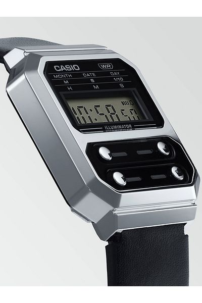 Casio Pánské hodinky Casio A100WEL-1AEF, Quartz, 33mm, 3ATM