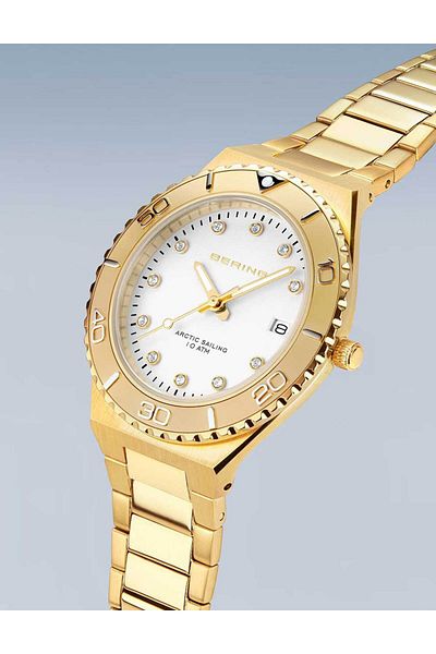 Bering Ceas de damă 18936-734, cuarț, 36mm, 10atm