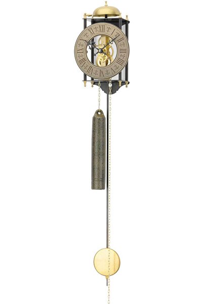 AMS Wall Clock 301, Mechanical, Silver, Analogue, Classic