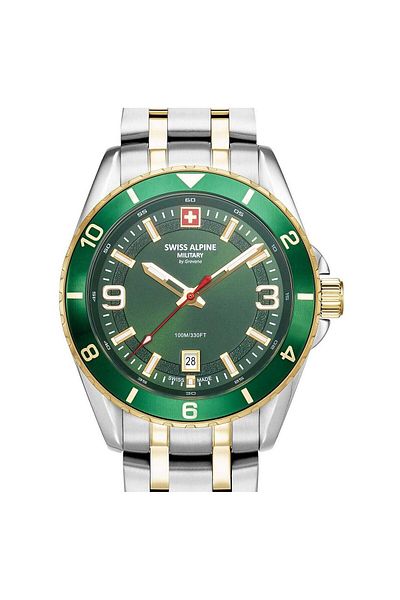 Swiss Alpine Military Ceas de bărbați Swiss Military 7034.1144, cuarț, 42 mm, 10ATM