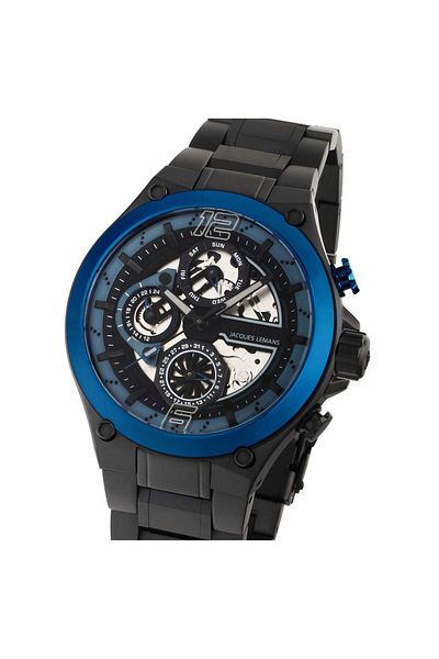 Jacques Lemans Ανδρικό ρολόι 1-2150g, Quartz, 43mm, 10atm
