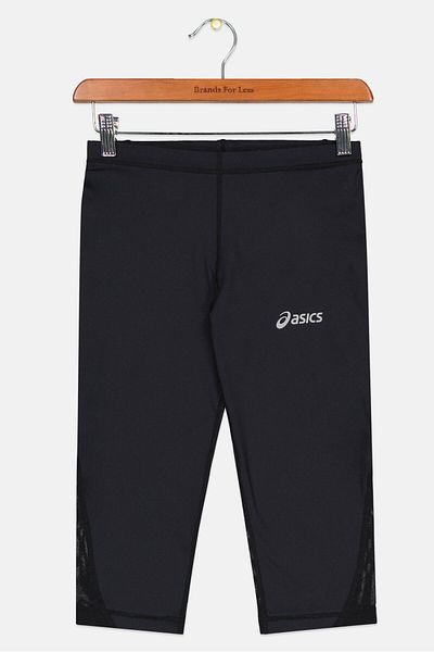 Asics جوارب تدريب بشعار العلامة التجارية للأولاد من كيدز بوي، باللون الأسود