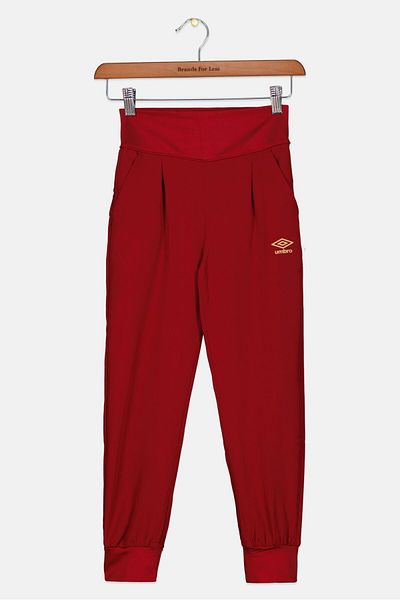 UMBRO Kids Girl Sportswear Fit Training Sweatpants, Red