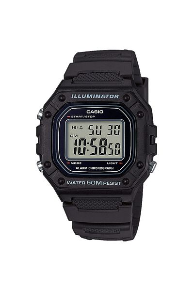 Casio Ceas barbatesc Casio W-218H-1AVEF, Quartz, 43 mm, 5ATM