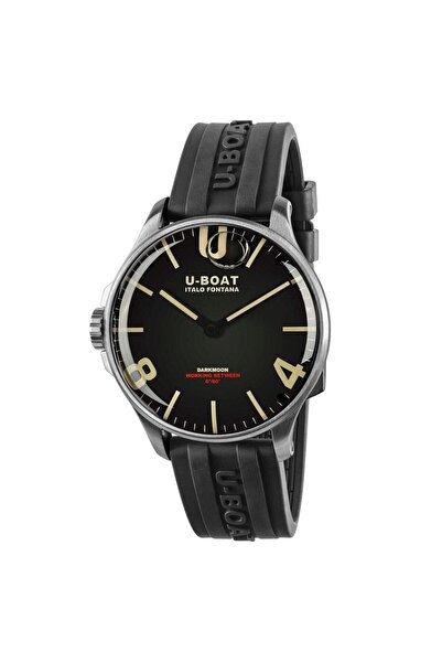 U-BOAT Mens Watch 8463/A, Quartz, 44mm, 5ATM