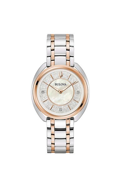 Bulova Ceas de damă 98p219, cuarț, 35mm, 3atm