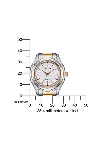 Citizen Γυναικείο ρολόι Citizen FE2116-85A, Quartz, 31mm, 10ATM