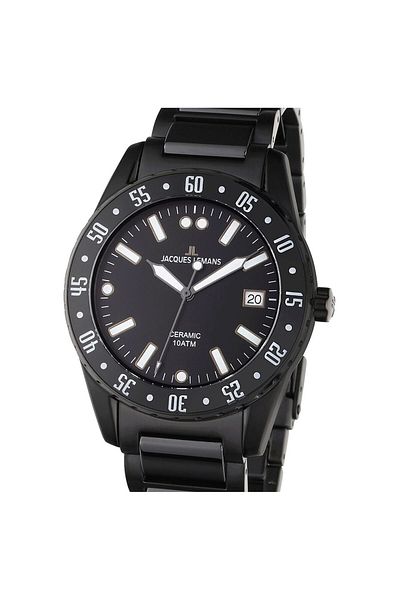Jacques Lemans Mens Watch 42-10d, Quartz, 42mm, 10atm