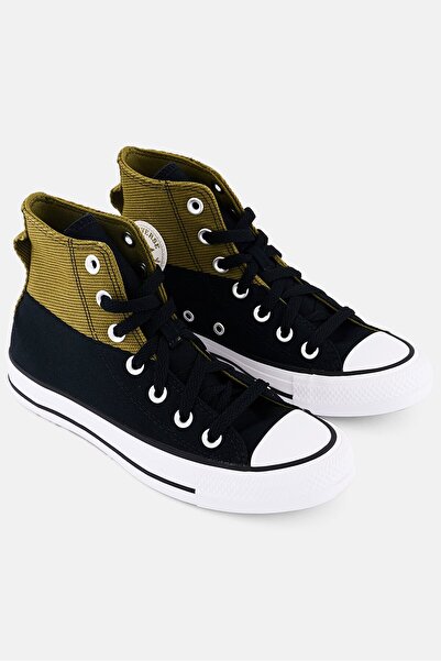 Converse حذاء نسائي برباط، أسود