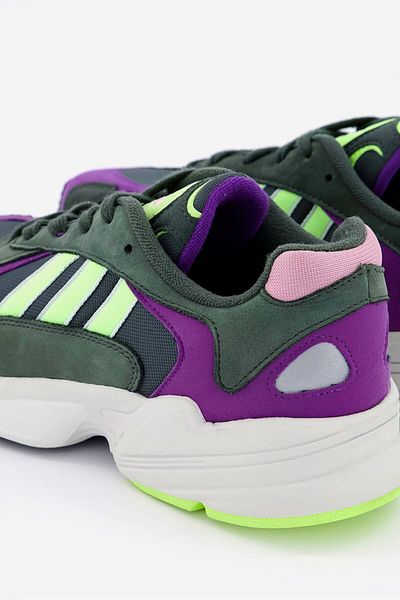 adidas حذاء رياضي رجالي Yung 1 برباط، متعدد الألوان