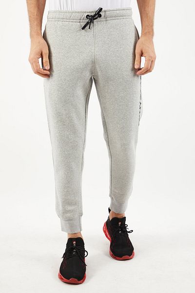 DKNY Sport Men Sportswear Fit Brand Logo Jogger Pants, Grey