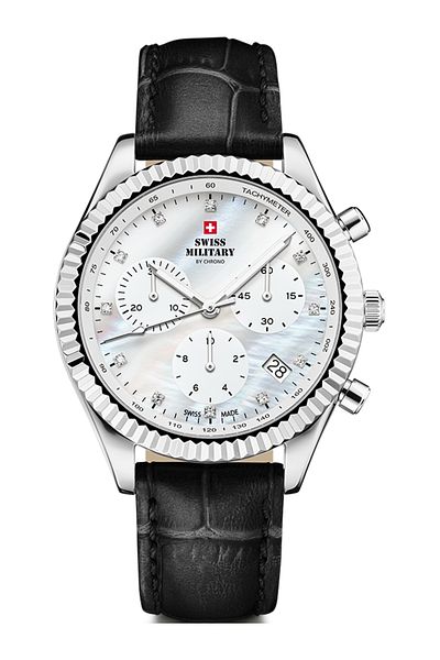 Swiss Military Ladies Watch Sm30207.05, Quartz, 38mm, 5atm