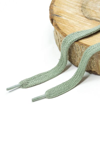 Dokubağ 120 cm Flat Cotton Casual & Sports Wide Soft Shoelaces - 1 Pair