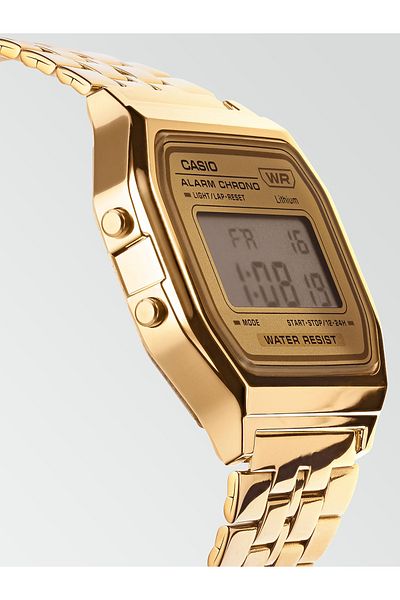 Casio Ladies Watch A158wetg-9aef, Quartz, 33mm, 3atm