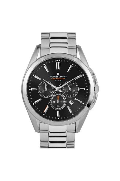 Jacques Lemans Mens Watch 1-1945d, Quartz, 42mm, 10atm