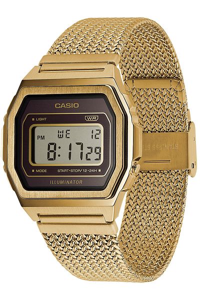 Casio Ανδρικό ρολόι Casio A1000MGA-5EF, Quartz, 38mm, 3ATM