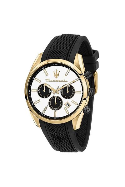 Maserati Mens Watch R8851151001, Quartz, 43mm, 5atm
