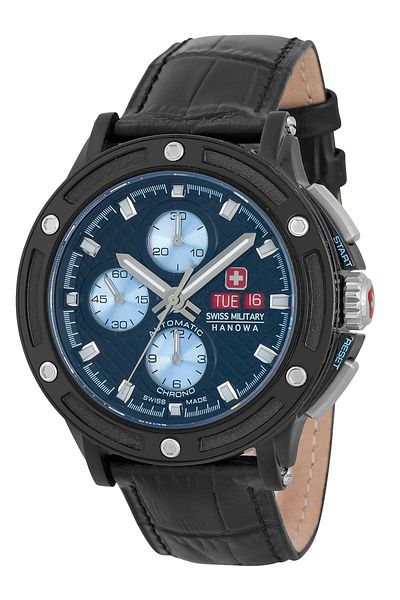 SWISS MILITARY HANOWA Ανδρικό ρολόι Swiss Military 05-4347.13.04.001.07, Automatic, 45mm, 10ATM