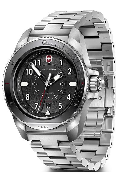 Victorinox Mens Watch 242009, Quartz, 43mm, 20atm