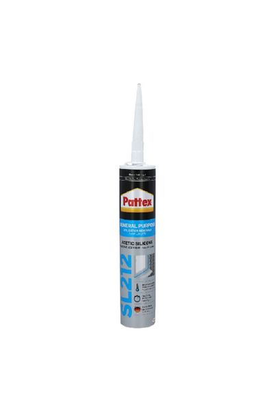 Pattex SL212 General Purpose Acetic Silicone Black 280ml