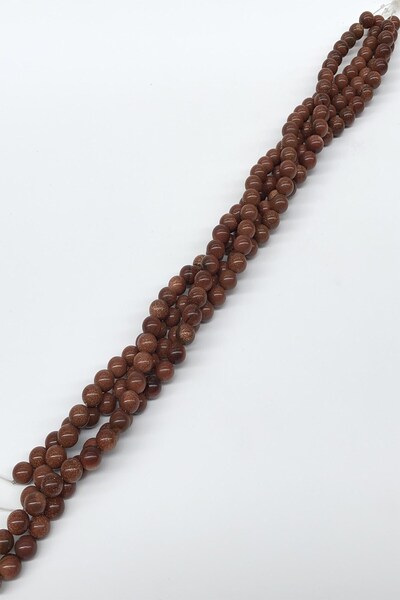 Hayalperest boncuk Χάντρες από φυσική πέτρα Coffee Color Star 10 mm