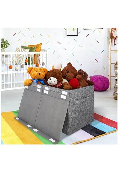 RevuBaby Large Toy Box Toy Storage Box Goods Collection Basket Organizer Puzzle Chest