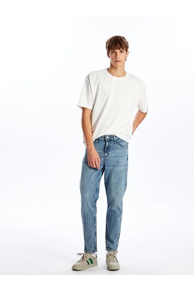 LC Waikiki LCW Jeans Indigo 710 Pantaloni largi pentru bărbați