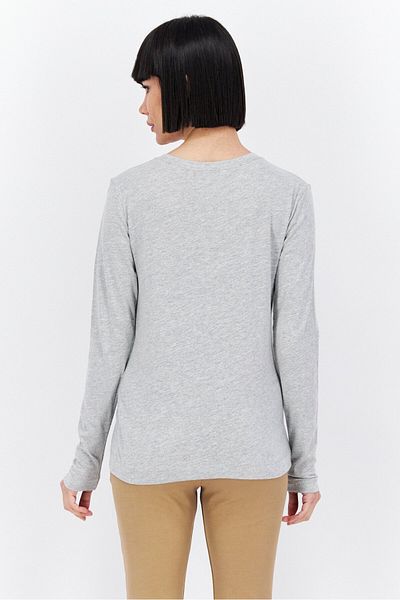 Champion Women Sportswear Fit Long Sleeve Training Tops, Grey