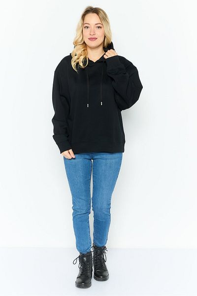 Esprit Women Long Sleeve Plain Hoodies, Navy