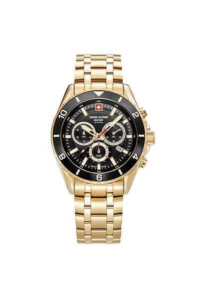 Swiss Alpine Military Mens Watch Swiss Military 7034.9117, Quartz, 43mm, 10atm
