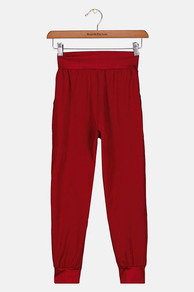 UMBRO Kids Girl Sportswear Fit Training Sweatpants, Red