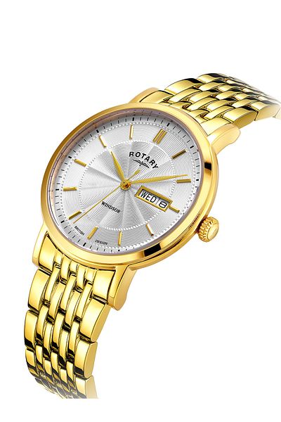 Rotary Ceas bărbătesc GB05423/02, cuarț, 37mm, 5ATM