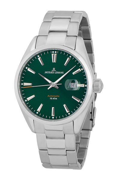 Jacques Lemans Ανδρικό ρολόι Jacques Lemans 1-1846F, Automatic, 43mm, 10ATM