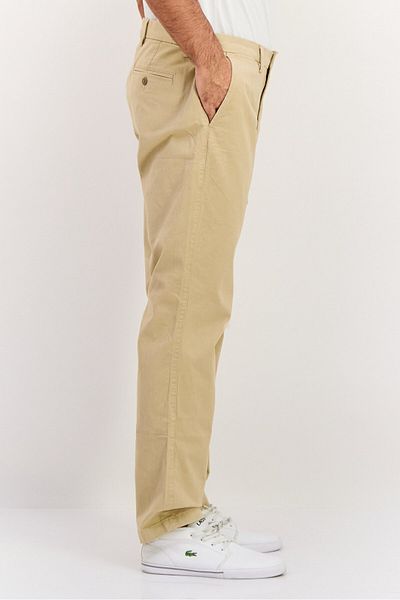 GAP Men Strength Fit Solid Straight Leg Pants, Khaki
