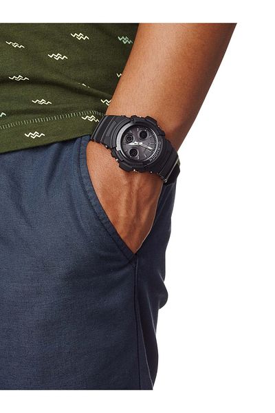 Casio Mens Watch Awg-m100b-1aer, Quartz, 46mm, 20atm