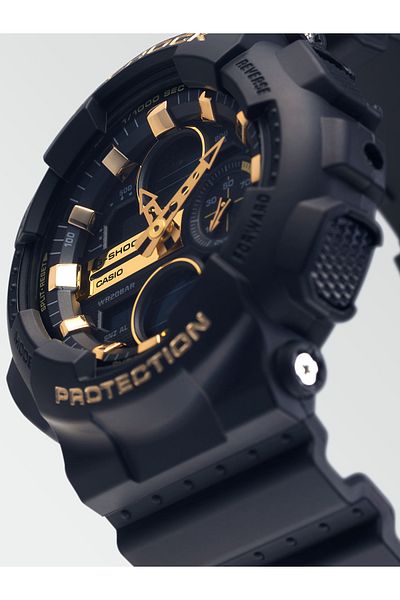 Casio Ceas pentru bărbați Casio GMA-S140M-1AER, cuarț, 46 mm, 20 ATM