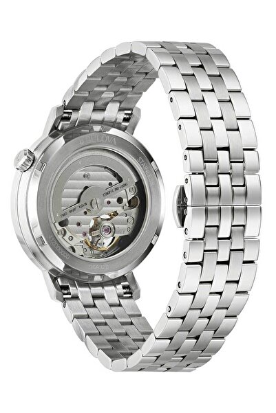 Bulova Ανδρικό ρολόι Bulova 96A320, Αυτόματο, 38mm, 3ATM