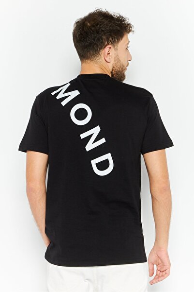 John Richmond Men Crew Neck Short Sleeves Printed T-Shirt, White