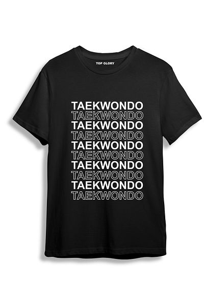 TOP GLORY Μπλουζάκι Taekwondo - Γραμμή TKDO8406