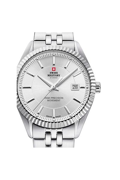 Swiss Military Mens Watch By Chrono Sm34065.02, Quartz, 40mm, 5atm