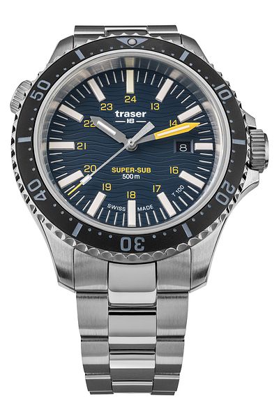 Traser H3 Mens Watch Traser 109372, Quartz, 46mm, 50ATM