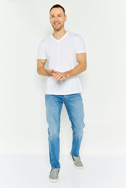 GAP Men Slim Fit Wash Stretchable Denim, Blue