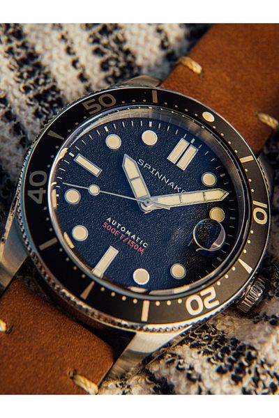 SPINNAKER Ανδρικό Ρολόι Sp-5100-01, Αυτόματο, 40mm, 15atm