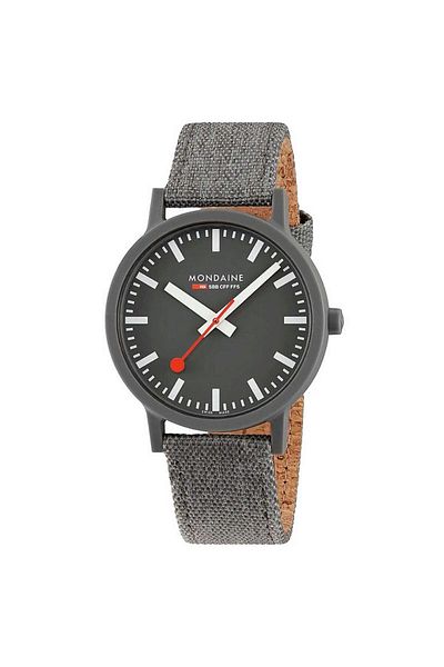 MONDAINE Mens Watch Ms1.41180.lh, Quartz, 41mm, 3atm