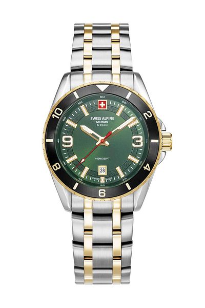 Swiss Alpine Military Ceas bărbați Swiss Military 7034.1148, cuarț, 42 mm, 10ATM