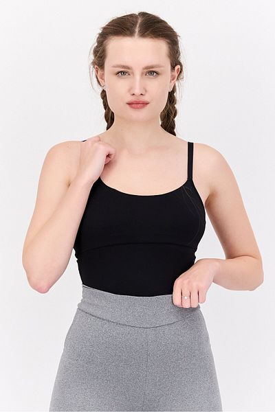 Puma Women Sportwear Fit Sleeveless Outdoor Bodysuits, Black