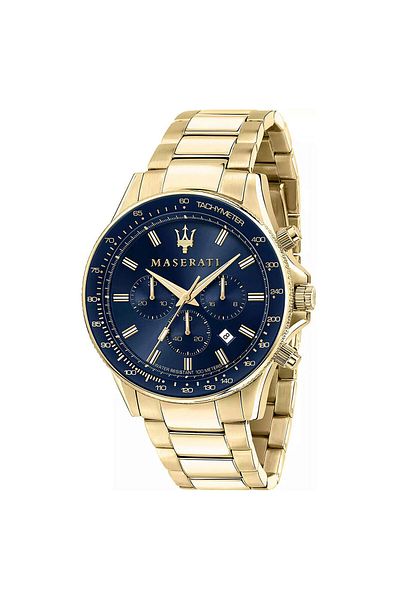 Maserati Mens Watch R8873640008, Quartz, 44mm, 10atm
