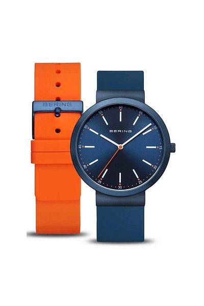 Bering Ceas bărbătesc 10141-397, cuarț, 41mm, 3atm