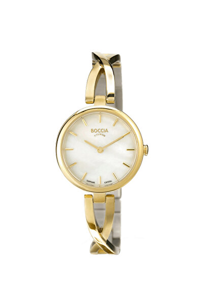 Boccia Γυναικείο ρολόι Boccia 3239-03, Quartz, 28mm, 5ATM